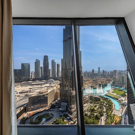 Ferienwohnung Burj Vista By Emaar - Burj Khalifa & Fountain Views, Downtown Dubai Exterior foto