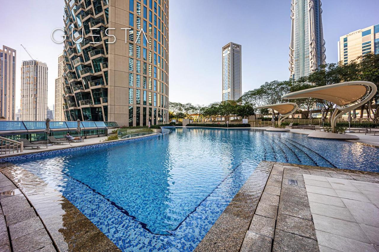 Ferienwohnung Burj Vista By Emaar - Burj Khalifa & Fountain Views, Downtown Dubai Exterior foto