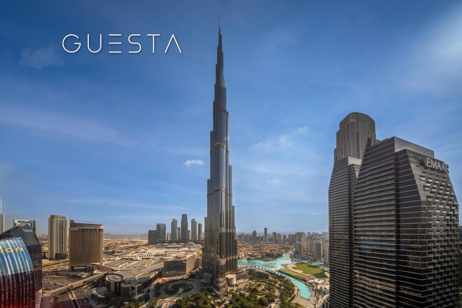 Ferienwohnung Burj Vista By Emaar - Burj Khalifa & Fountain Views, Downtown Dubai Exterior foto